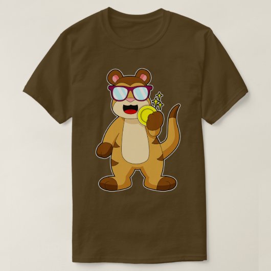メルカート金ゴールドコイン Tシャツ (デザイン正面)