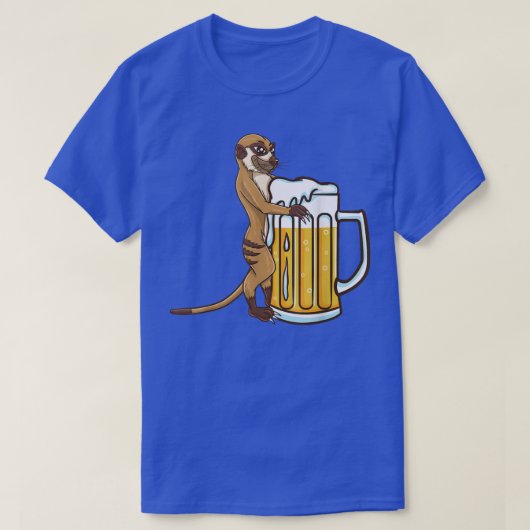 メルカート飲みビール Tシャツ (デザイン正面)