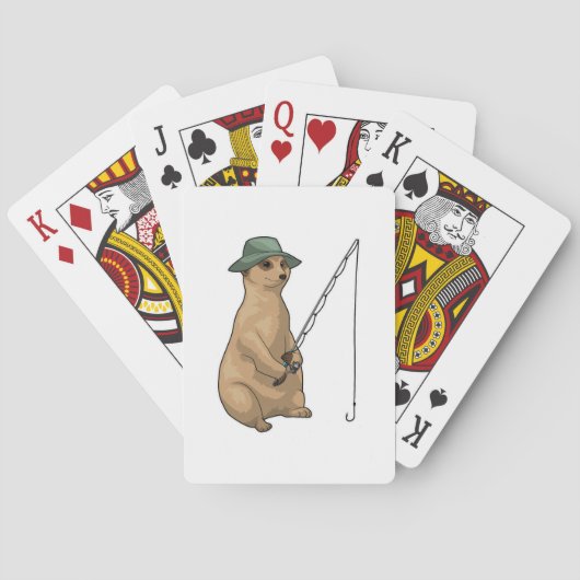 メルカート魚釣りフィッシャー魚釣りロッド トランプ (裏面)