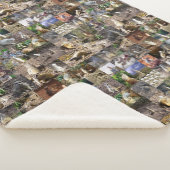 メルカート・フォト・コラージュ シェルパブランケット (3/4)