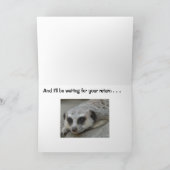 メルカ恋しく思ットのカード カード (内部)