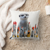 メルカ誇りを持ったツ名の後ろに立つ クッション (ブランケット)