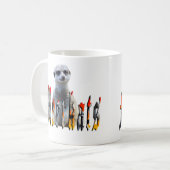 メルカ誇りを持ったツ名の後ろに立つ コーヒーマグカップ (正面左)