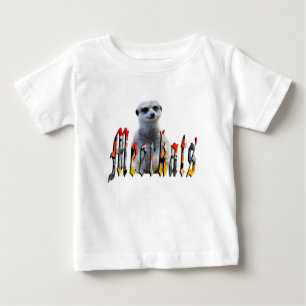 『メルカ誇りを持ったツ名の後ろに立つ』 ベビーTシャツ