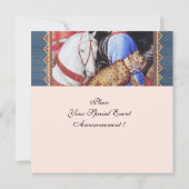 メルキオールの行列, 騎馬, 野猫 招待状 (裏面)