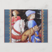 メルキオール賢者行列, 騎馬, 野猫 ポストカード (正面)
