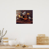 メルキオール・ドーンデコーター鶏ヤード ポスター (キッチン)