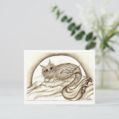 メルキャットバイザムーン ポストカード (スタンド正面)