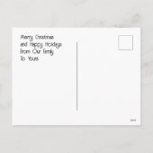 メルキャット俳句ホリデーポストカード シーズンポストカード (裏面)