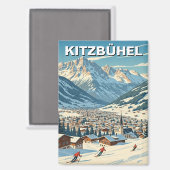 メルクアビーオーストリアトラベル マグネット (正面/裏面)