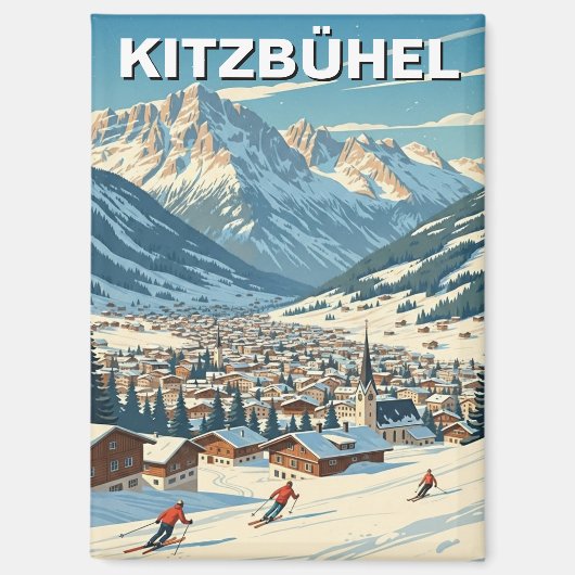 メルクアビーオーストリアトラベル マグネット (正面)