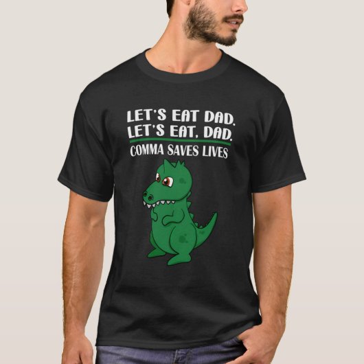 メルクポールレ食べスおもしろい救・Lives Gra Tシャツ (正面)