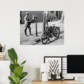 メルケ飛んでいるル、1900年代初期 ポスター (ホームオフィス)