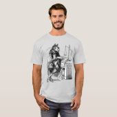 メルコム 地獄の猫悪魔 Tシャツ (正面フル)