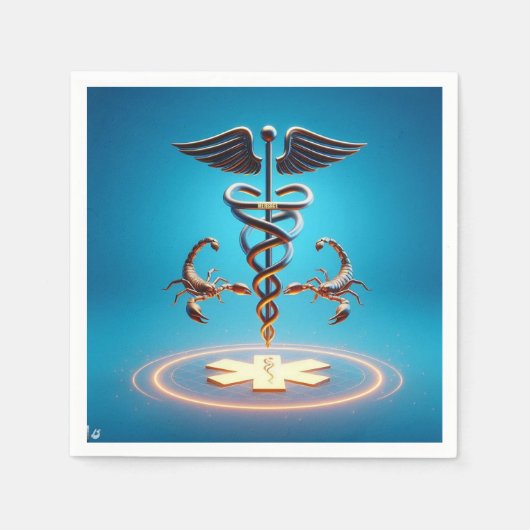 メルサース スタンダードカクテルナプキン (正面)