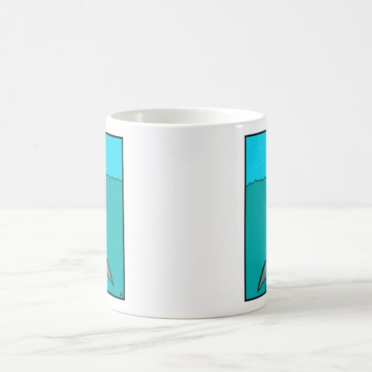 メルザシャークコーヒーマグ コーヒーマグカップ (中央)