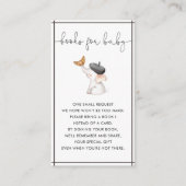 メルシフランスのビーベ男女兼用ブックスベビー エンクロージャーカード (正面)