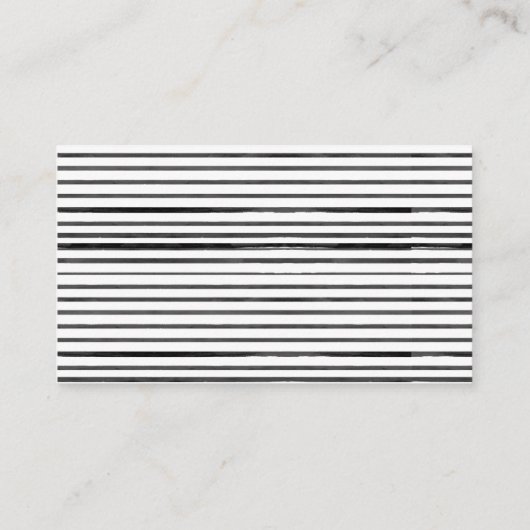 メルシフランスのブルドッグ赤ちゃんシャワーありがとう エンクロージャーカード (裏面)