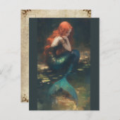 メルシン人魚はがき ポストカード (正面/裏面)