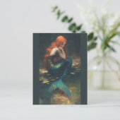 メルシン人魚はがき ポストカード (スタンド正面)