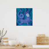 メルシン,メルシナ,ファンタジー,シュール,水霊 ポスター (キッチン)