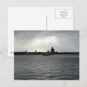メルシーを渡るフェリー ポストカード (正面/裏面)