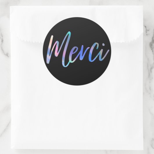 メルシーカラーエレガントサンキュー ラウンドシール (バッグ)