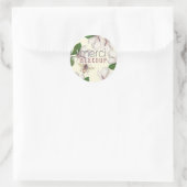 メルシービークープサンキューマグノリア&ビーオンアイボリー ラウンドシール (バッグ)