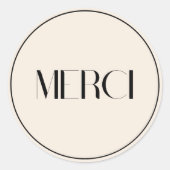 メルシーブラックシンプルミニマモダンリスト ラウンドシール (正面)