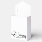 『メルシーボークーデター』パリドゥードルスケッチ赤ちゃんシャワー フェイバーボックス (オープン)