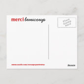 メルシーボークーデター ポストカード (裏面)