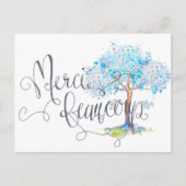 メルシーボークープチューブルーツリーサンキュービョウ ポストカード (正面)