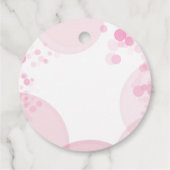 メルシーボークープピンクとホワイト《写真》ぼけ味ありがとう フェイバータグ (裏面)