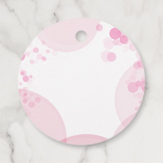 メルシーボークープピンクとホワイト《写真》ぼけ味ありがとう フェイバータグ (裏面)