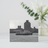 メルシー川を渡る ポストカード (スタンド正面)