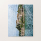 メルジェット島のベネディクト修道院 – クロアチア ジグソーパズル (縦)