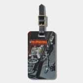 メルセデスのクラシックなダッシュボード ラゲッジタグ (正面縦)