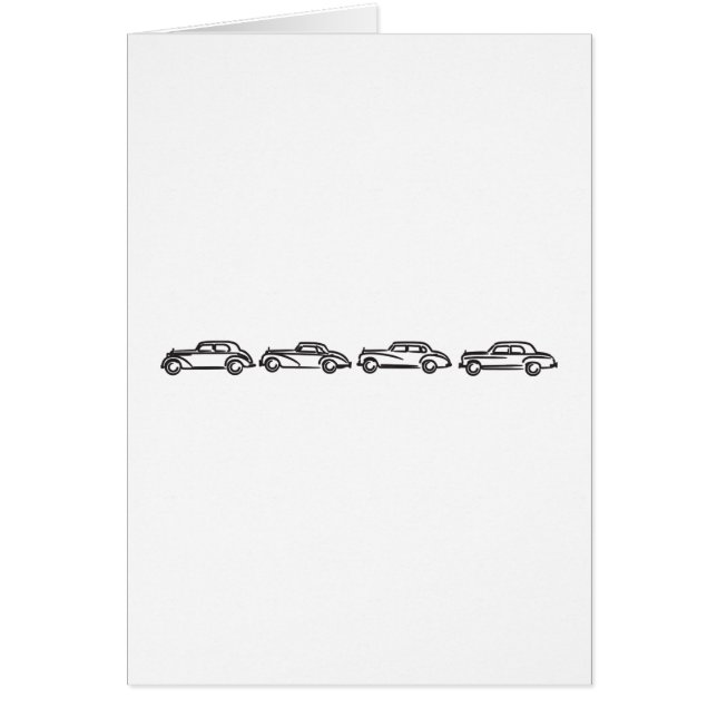 メルセデスクラシックラインアップ (正面)