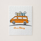 メルセデススプリンターゴーンサイクリング ジグソーパズル (縦)