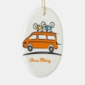 メルセデススプリンターゴーンサイクリング セラミックオーナメント (右)