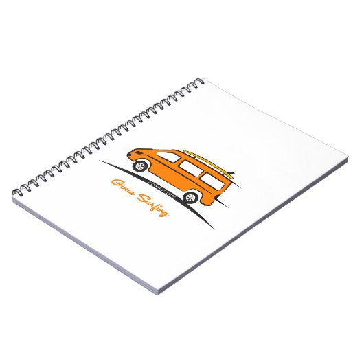 メルセデススプリンターゴーンサーフィン ノートブック (左側)