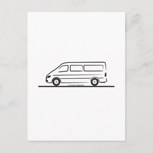 メルセデススプリント ポストカード (正面)