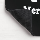 メルセデスハートTシャツが大好き マウスパッド (コーナー)