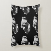 メルセデスベンツ300ラグジュアリーカーアート アクセントクッション (正面(垂直))