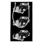 メルセデスベンツ300ラグジュアリーカーアート スモールペーパーバッグ (正面)