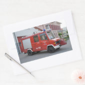 メルセデスベンツ711Dローゼンバウアー 長方形シール (封筒)