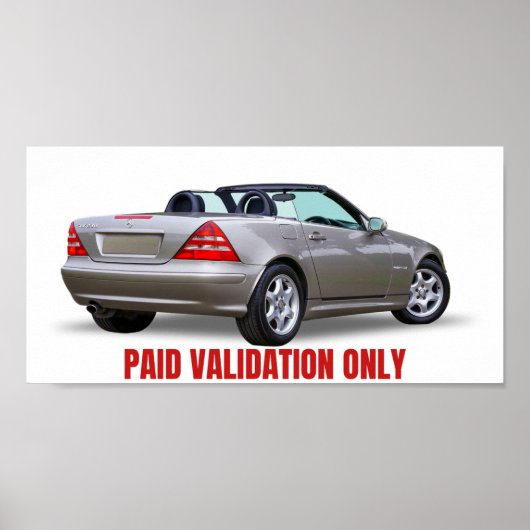 メルセデスラグジュアリーポスター ポスター (正面)