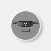 メルセデス磁石 マグネット (正面)