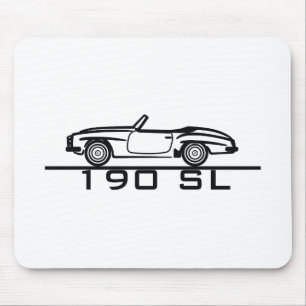 メルセデス190 sl型121 マウスパッド