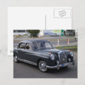 メルセデス220S ポストカード (正面/裏面)